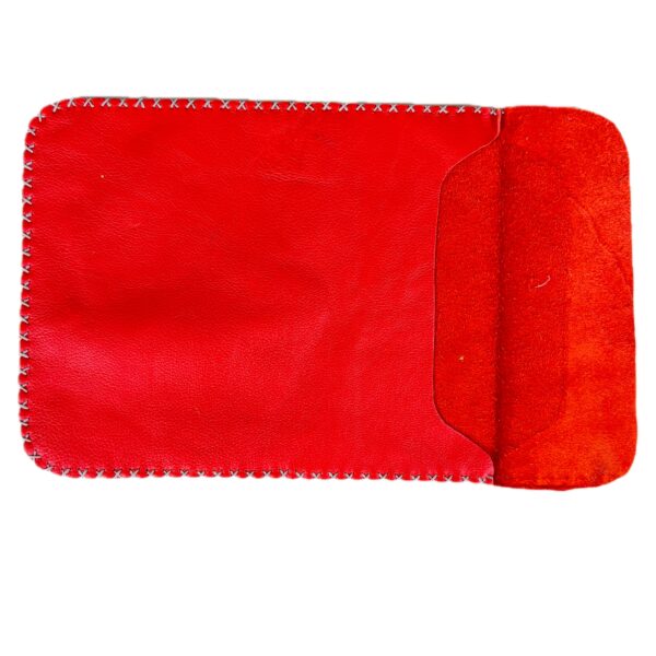 Handmade Leather laptop sleeve plus desk mat - Image 8