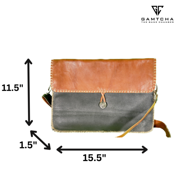 Handmade Messenger Laptop - Image 3