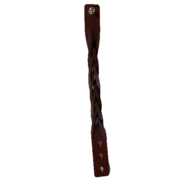 GRANDMA BRAIDED LEATHER BRACELET-Pin - Image 3